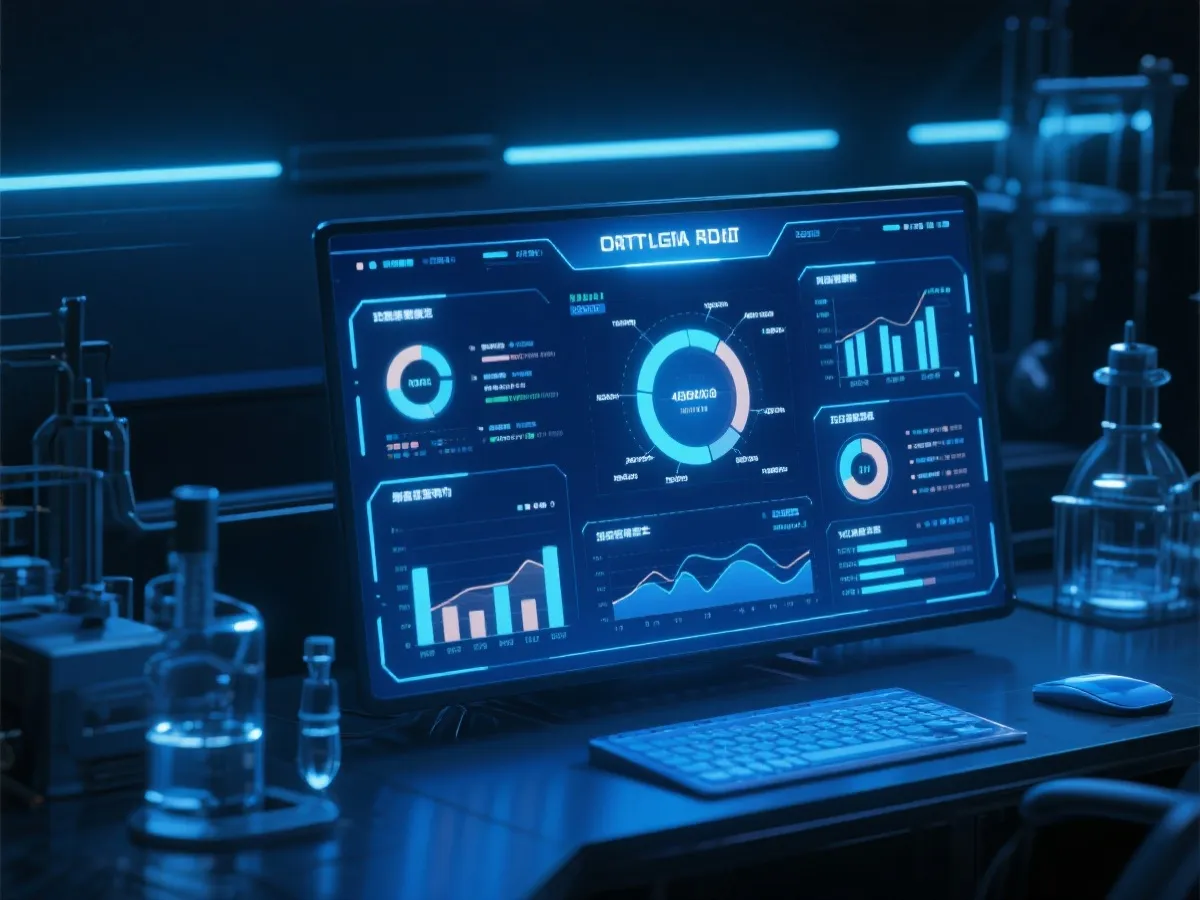 澳洲幸运5预测模型数据面板示意图